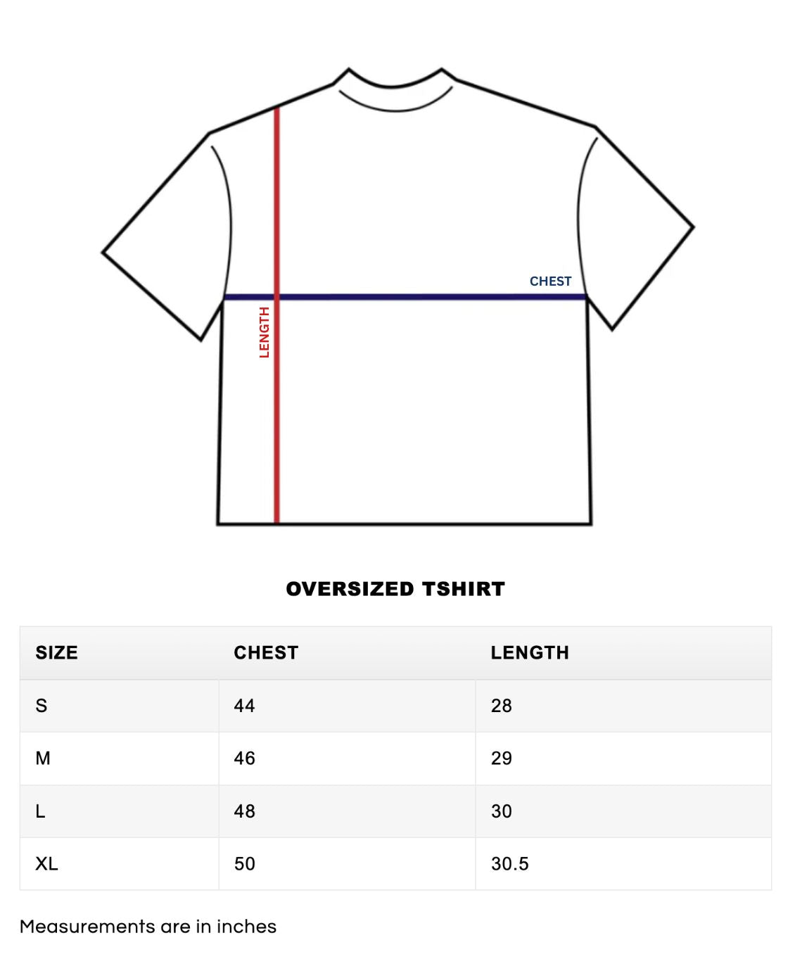Red Lost In You Oversized T-shirt
