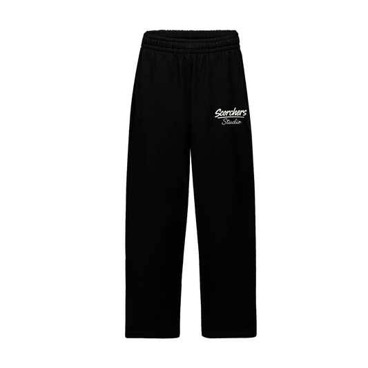 Black Straight Fit SweatPant