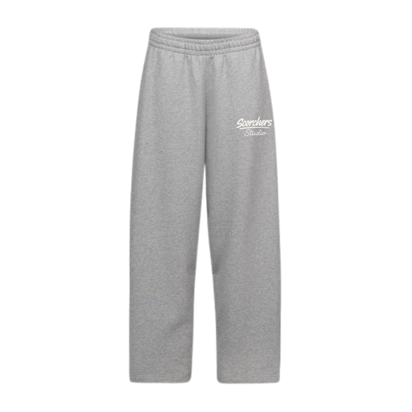 Grey Straight Fit SweatPant