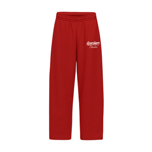 Red Straight Fit SweatPant