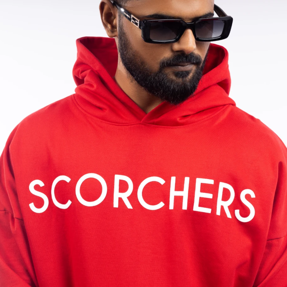 Red Higanbana Oversized Hoodie