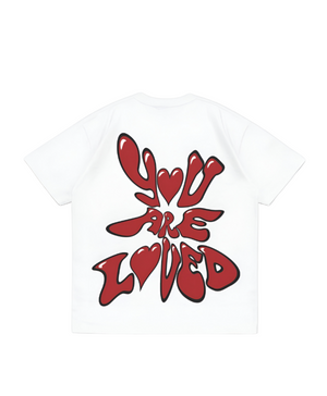 White You Are Loved Oversized T-shirt