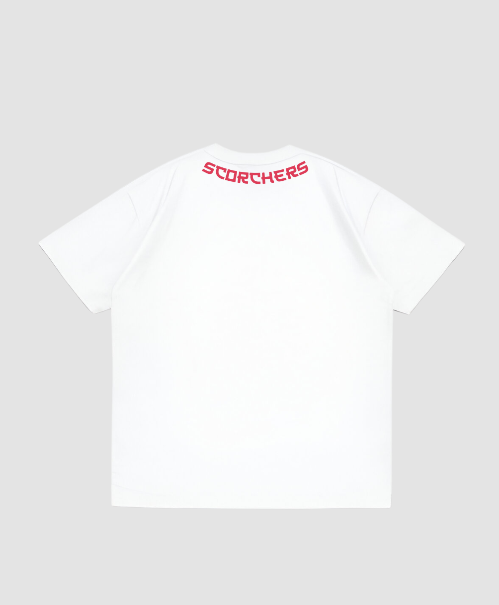 White AG Oversized T-Shirt
