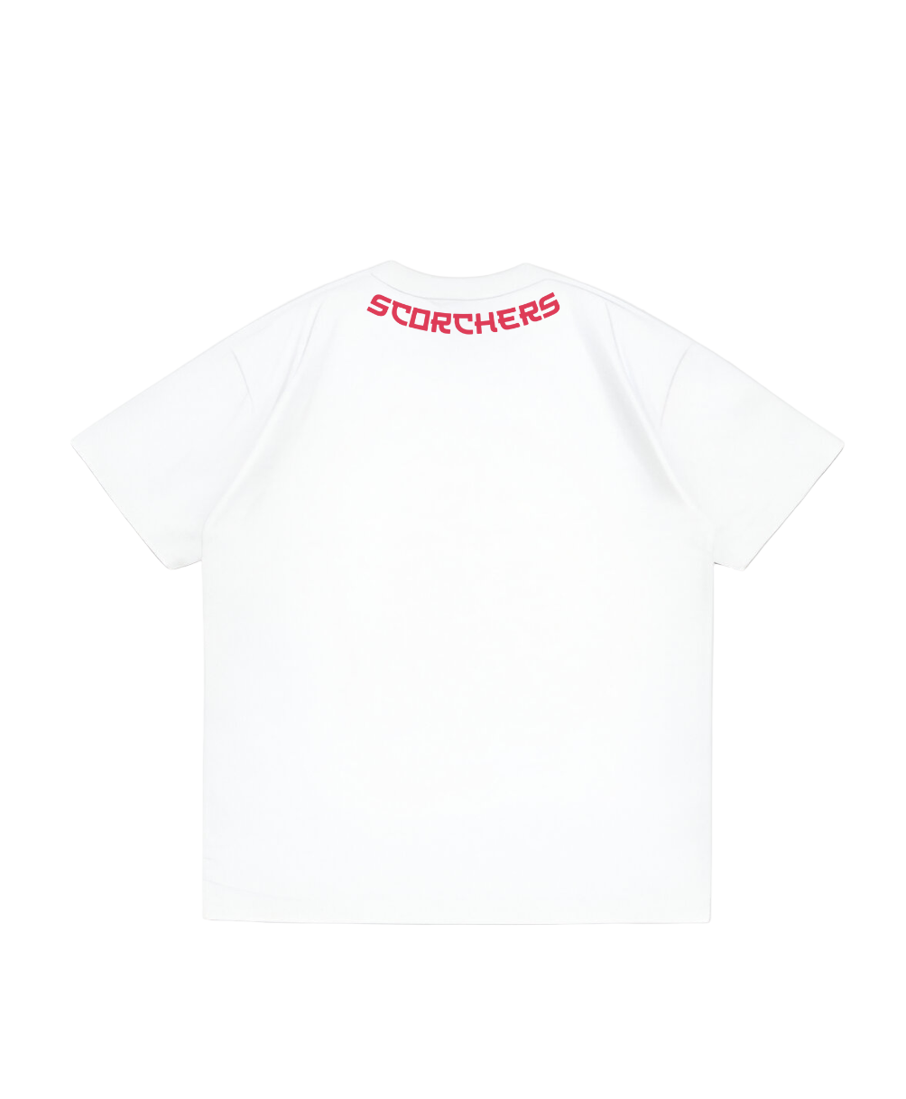 White AG Oversized T-Shirt