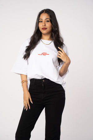 White You Are Loved Oversized T-shirt