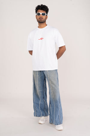 White You Are Loved Oversized T-shirt