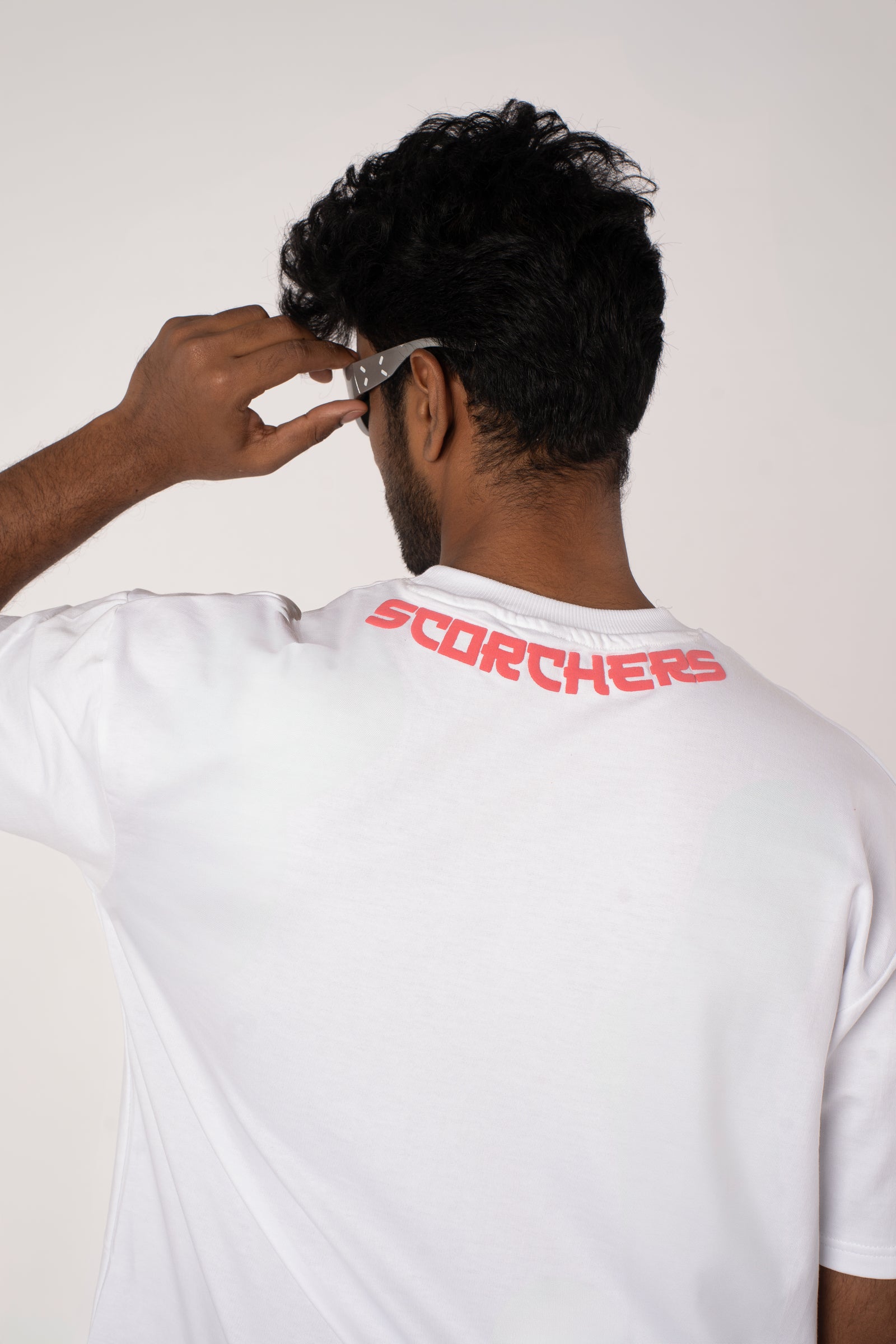 White AG Oversized T-Shirt