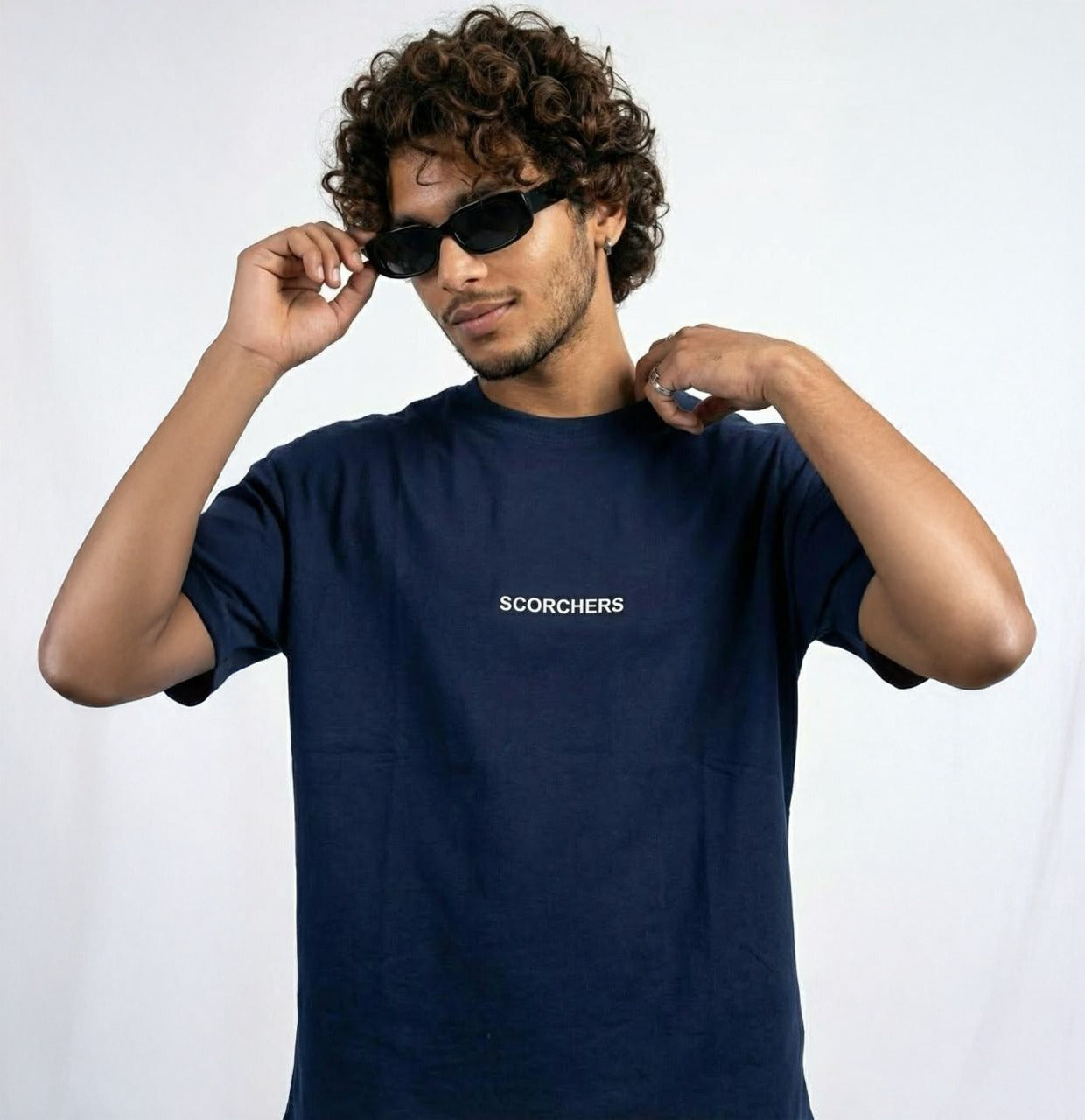 Still Navy Tee