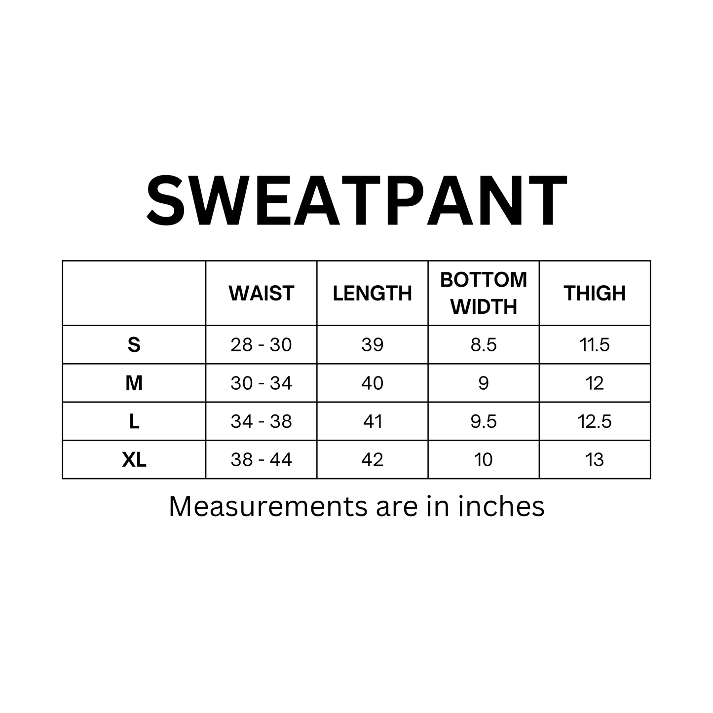 Black Straight Fit SweatPant